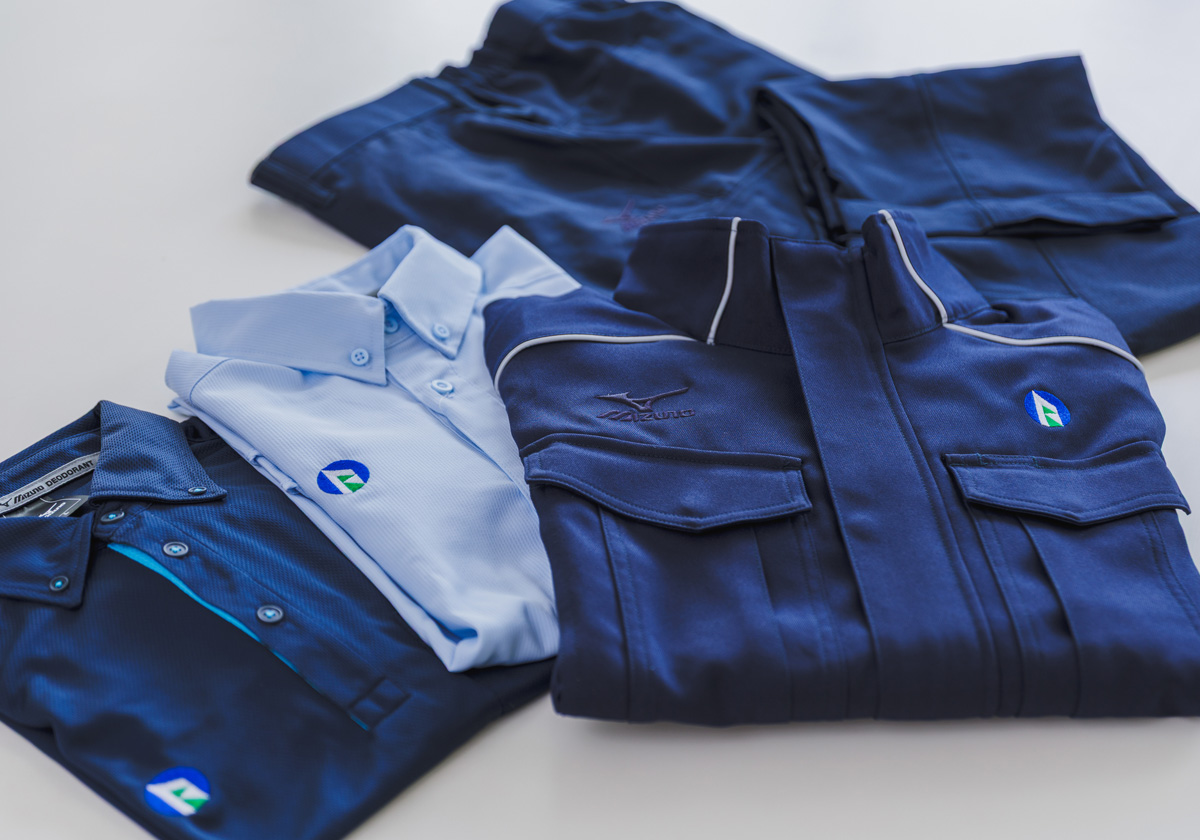 ミズノ社製制服の貸与